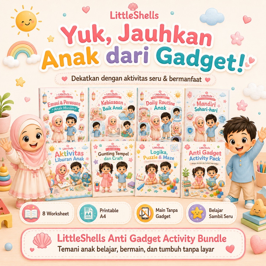 Aktivitas bermanfaat untuk membantu anak mengurangi penggunaan gadget